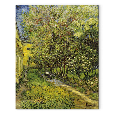 Maali reprodutseerimine (Vincent Van Gogh) - Saint -Paul Hospital Garden G Art