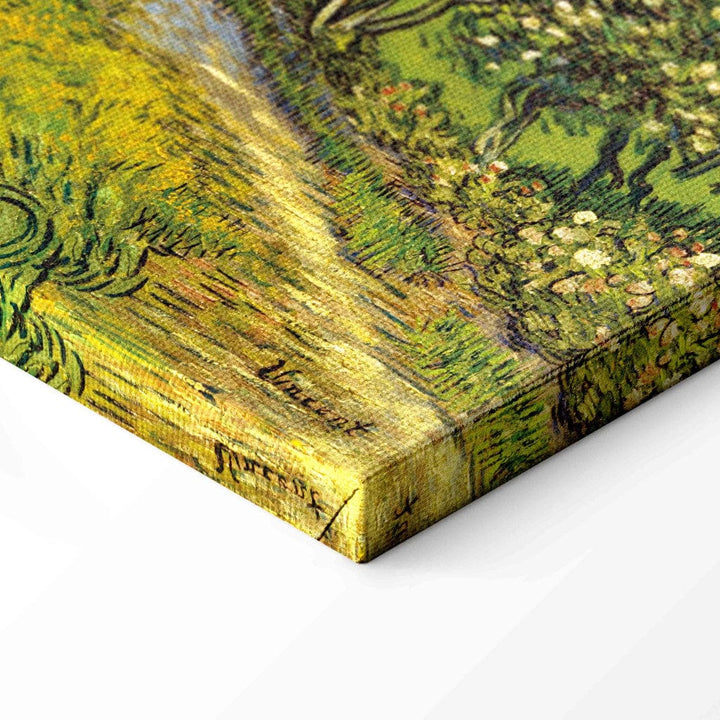 Gleznas reprodukcija /Vinsents van Gogs/ - Saint-Paul slimnīcas dārzs G ART