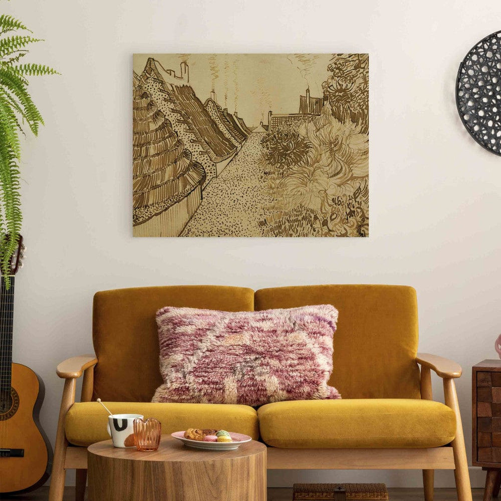 Gleznas reprodukcija /Vinsents van Gogs/ - Saintes-Mariesdela-Mer iela G ART