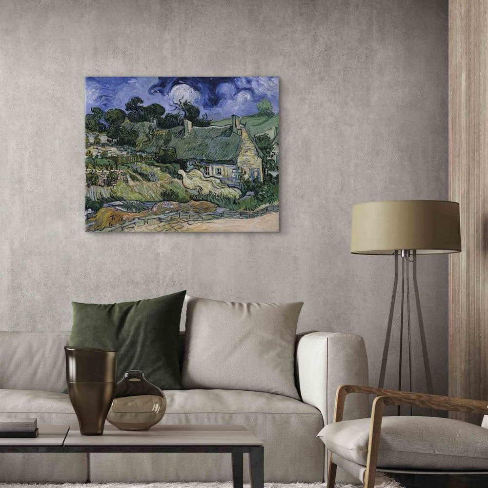Gleznas reprodukcija /Vinsents van Gogs/ - Salmu mājas G ART