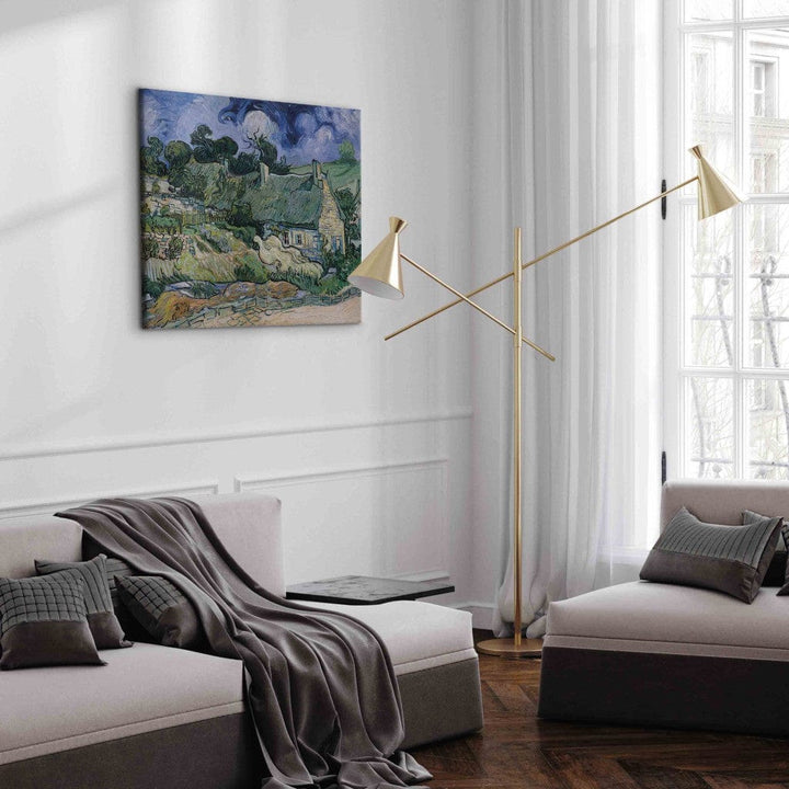 Gleznas reprodukcija /Vinsents van Gogs/ - Salmu mājas G ART