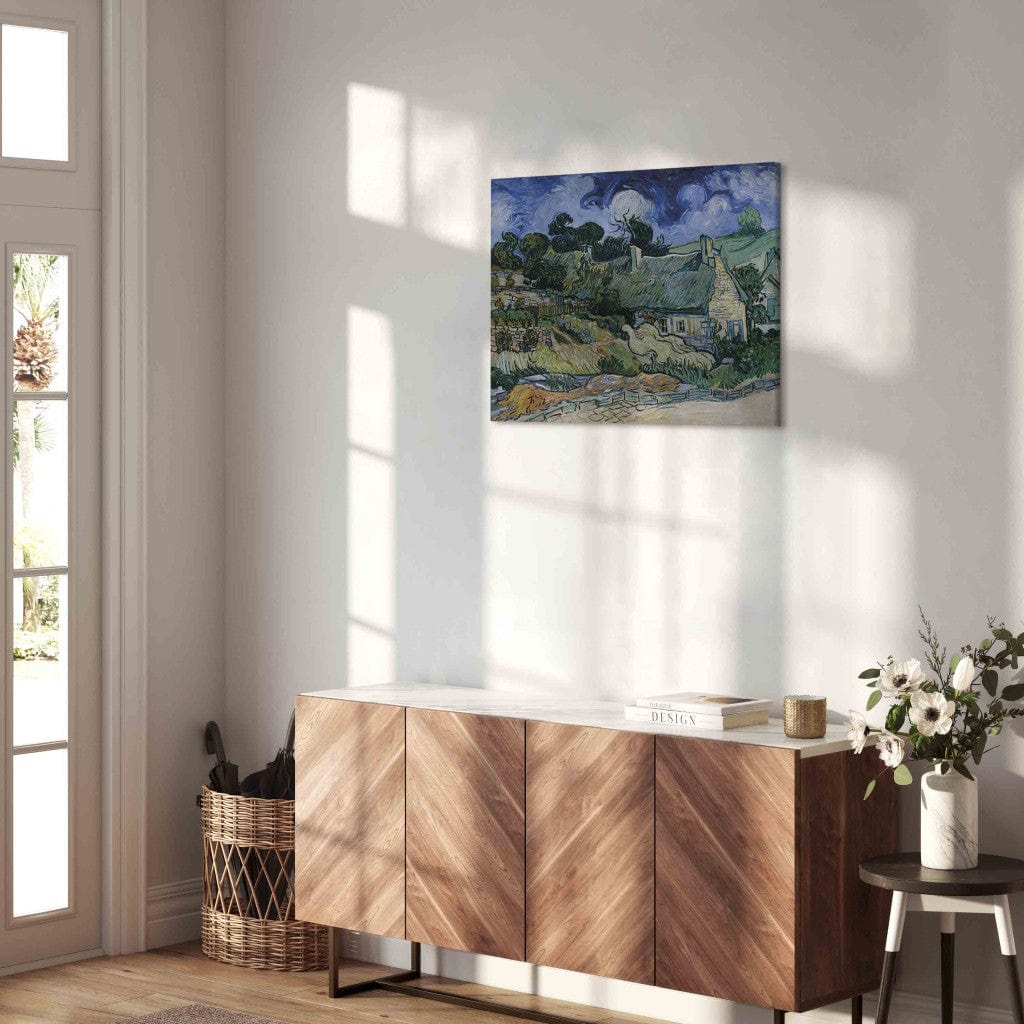 Gleznas reprodukcija /Vinsents van Gogs/ - Salmu mājas Kordēvilā G ART