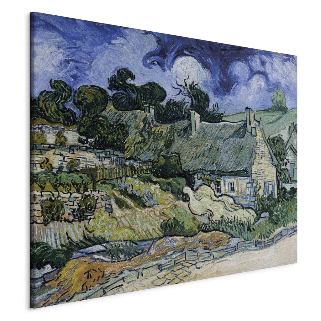 Gleznas reprodukcija /Vinsents van Gogs/ - Salmu mājas Kordēvilā G ART