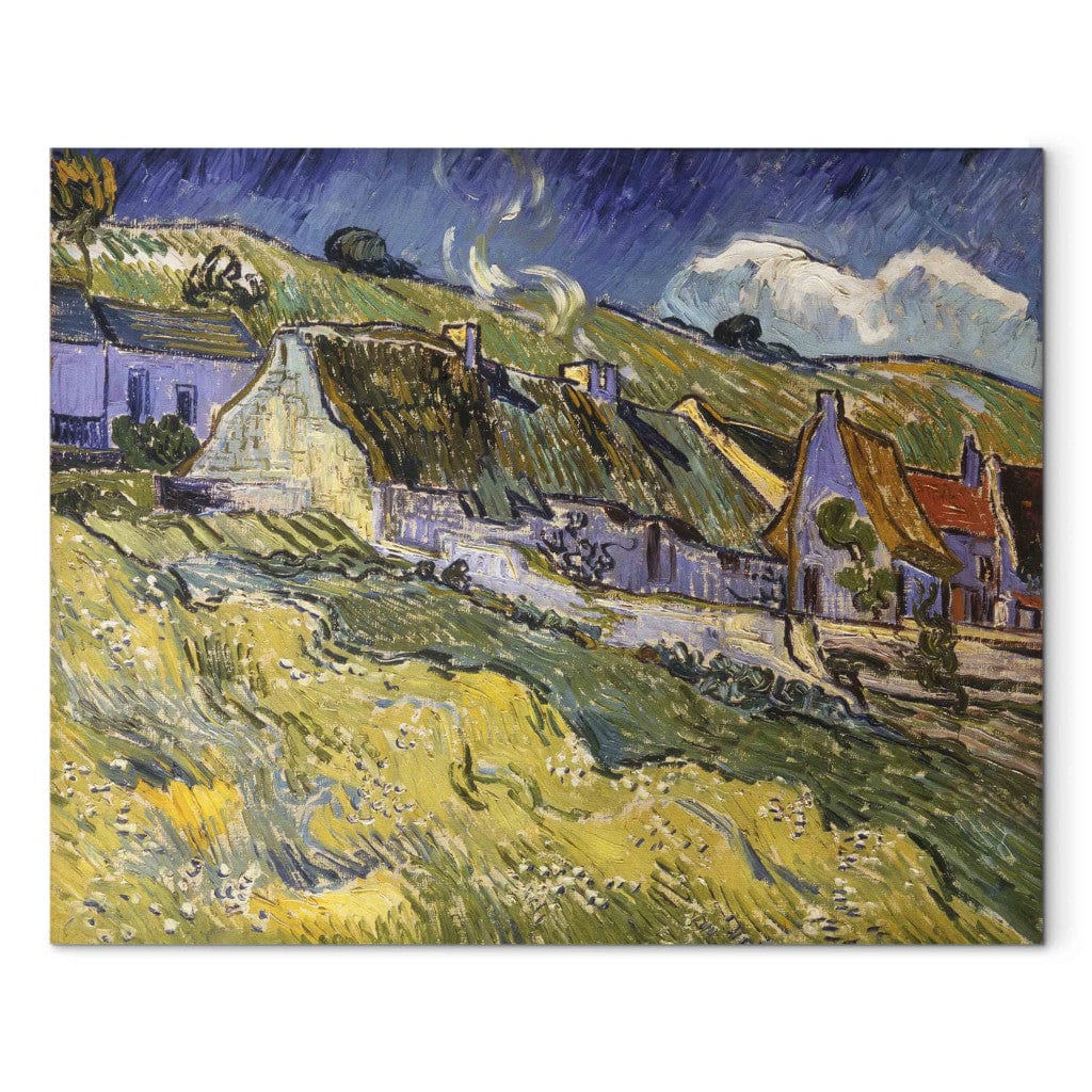 Gleznas reprodukcija /Vinsents van Gogs/ - Salmu mājiņas G ART
