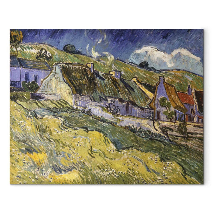 Gleznas reprodukcija /Vinsents van Gogs/ - Salmu mājiņas G ART