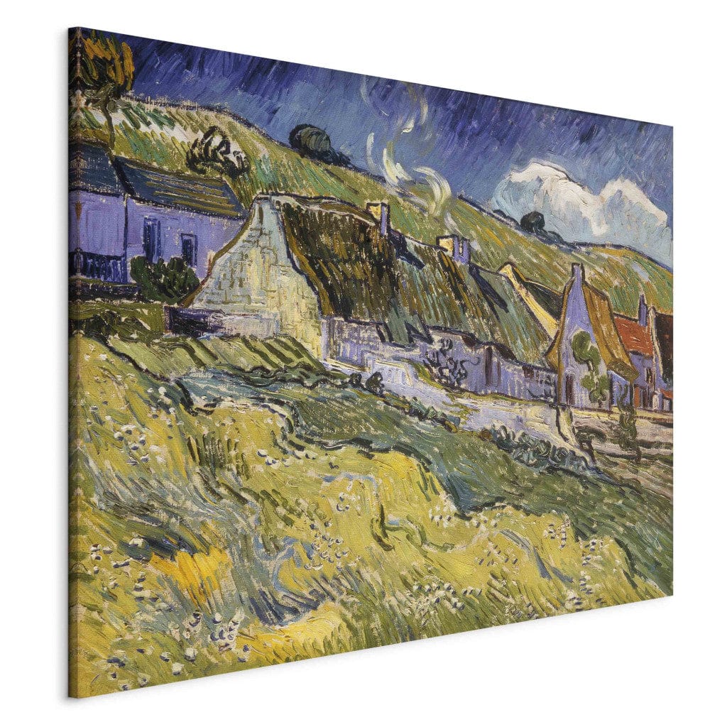 Gleznas reprodukcija /Vinsents van Gogs/ - Salmu mājiņas G ART