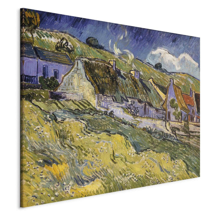 Gleznas reprodukcija /Vinsents van Gogs/ - Salmu mājiņas G ART