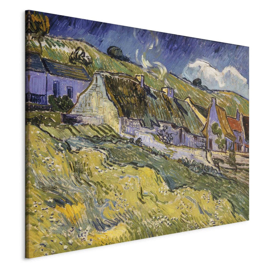Gleznas reprodukcija /Vinsents van Gogs/ - Salmu mājiņas G ART
