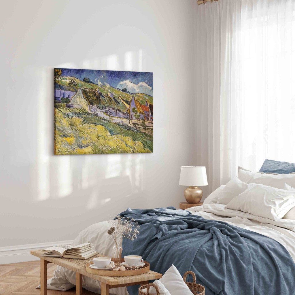 Gleznas reprodukcija /Vinsents van Gogs/ - Salmu mājiņas G ART