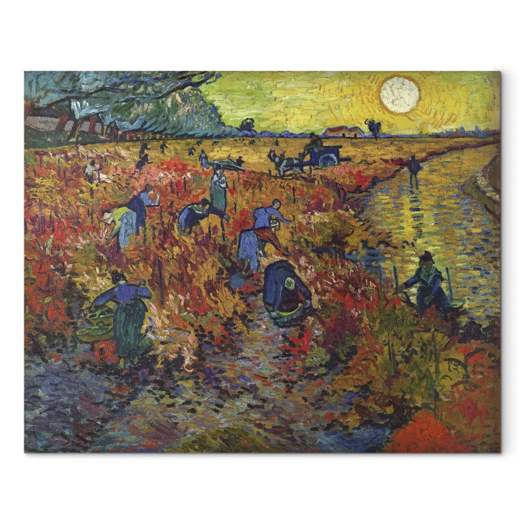 Gleznas reprodukcija /Vinsents van Gogs/ - Sarkanvīnogu dārzs G ART