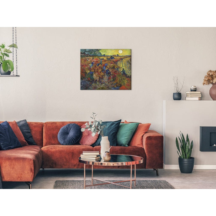 Gleznas reprodukcija /Vinsents van Gogs/ - Sarkanvīnogu dārzs G ART