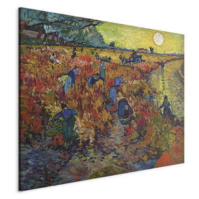 Gleznas reprodukcija (Vinsents van Gogs) - Sarkanvīnogu dārzs G ART