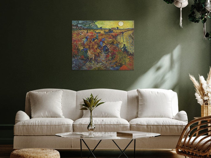 Gleznas reprodukcija /Vinsents van Gogs/ - Sarkanvīnogu dārzs G ART