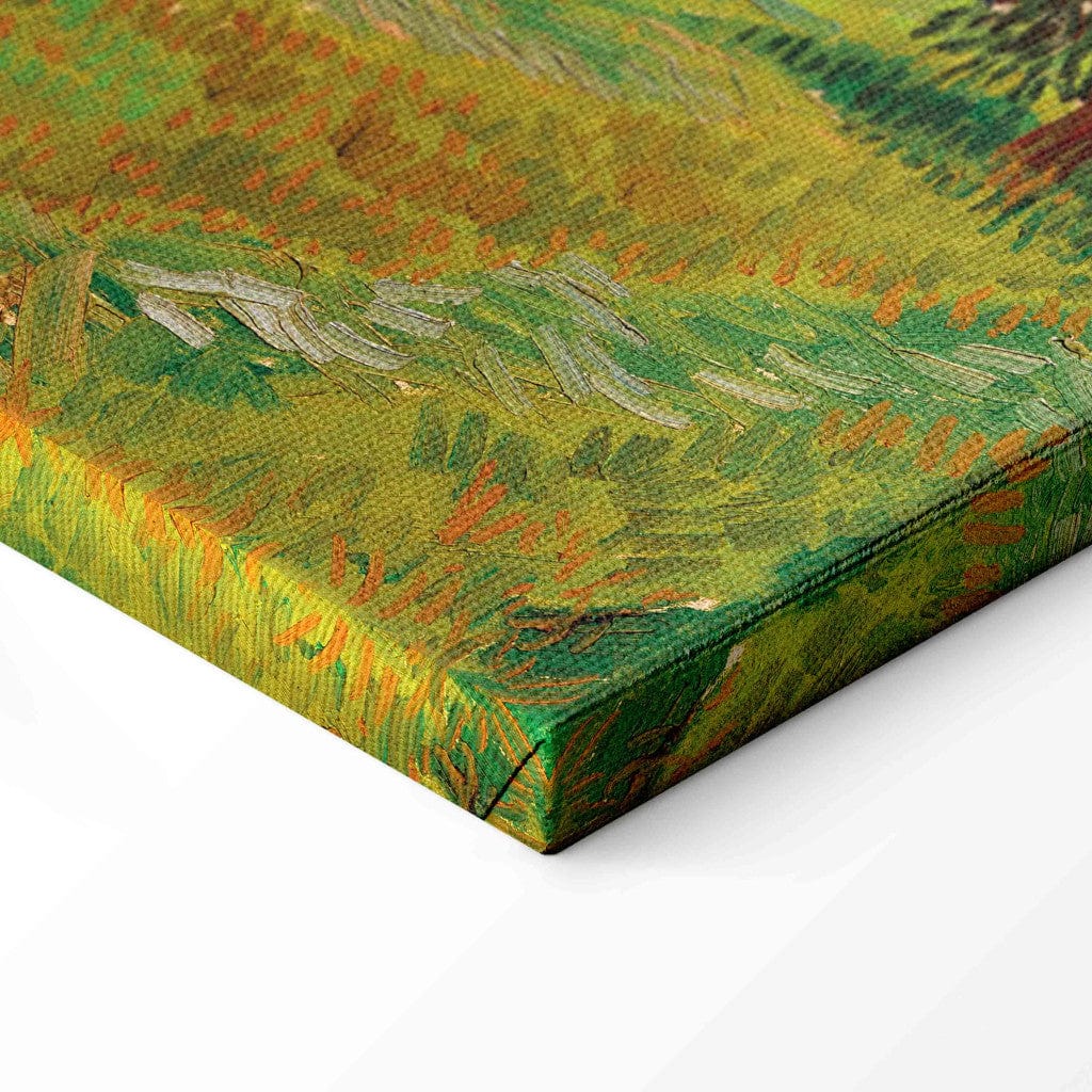 Gleznas reprodukcija /Vinsents van Gogs/ - Saulains zāliens sabiedriskajā parkā G ART
