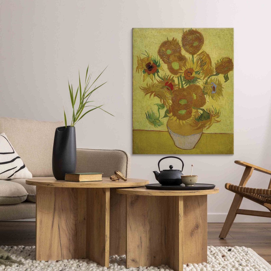 Gleznas reprodukcija /Vinsents van Gogs/ - Saulespuķes G ART