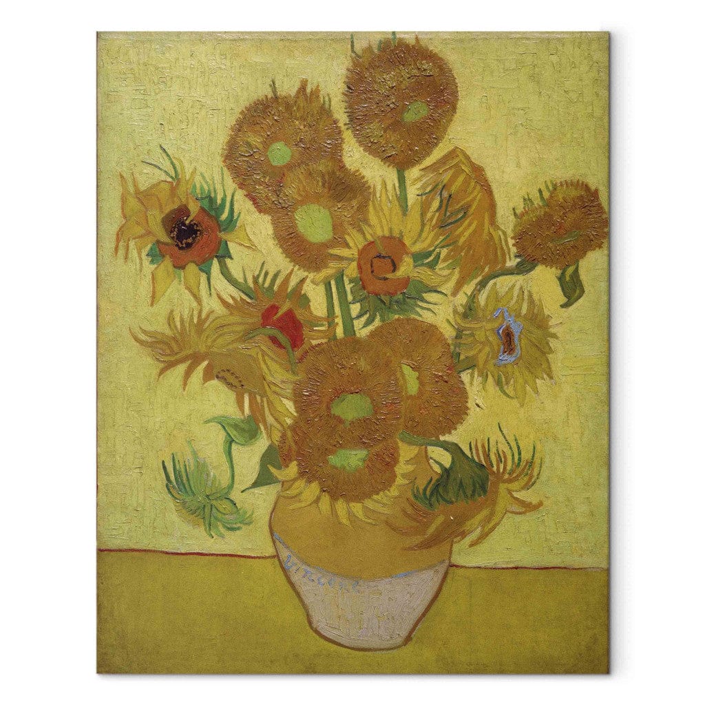 Gleznas reprodukcija /Vinsents van Gogs/ - Saulespuķes G ART