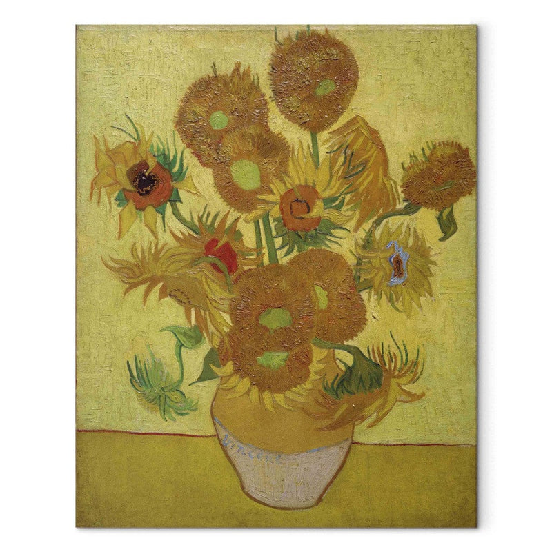 Reproduction of painting (Vincent van Gogh) - Sunflowers G Art