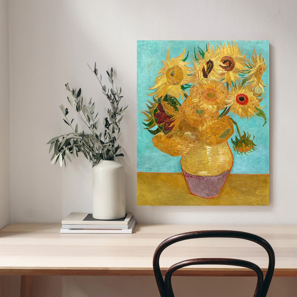 Gleznas reprodukcija /Vinsents van Gogs/ - Saulespuķes II G ART
