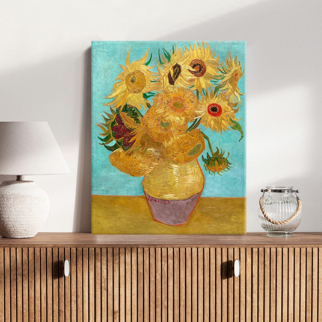 Gleznas reprodukcija /Vinsents van Gogs/ - Saulespuķes II G ART
