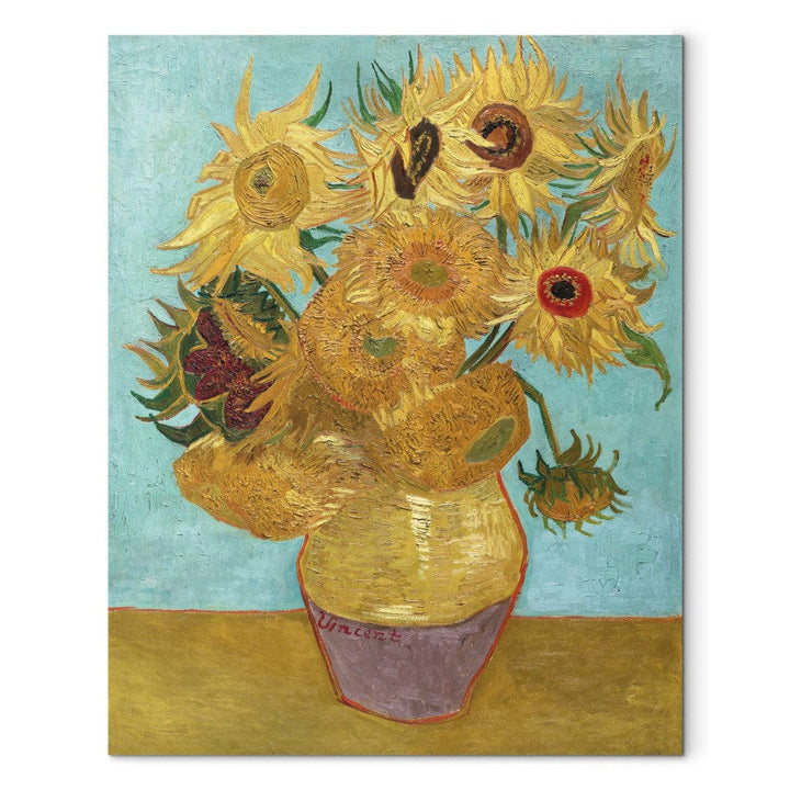 Gleznas reprodukcija /Vinsents van Gogs/ - Saulespuķes II G ART