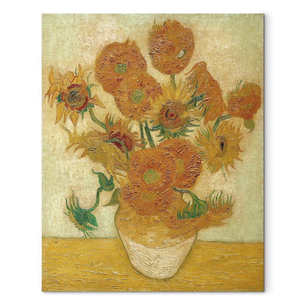Gleznas reprodukcija /Vinsents van Gogs/ - Saulespuķes III G ART