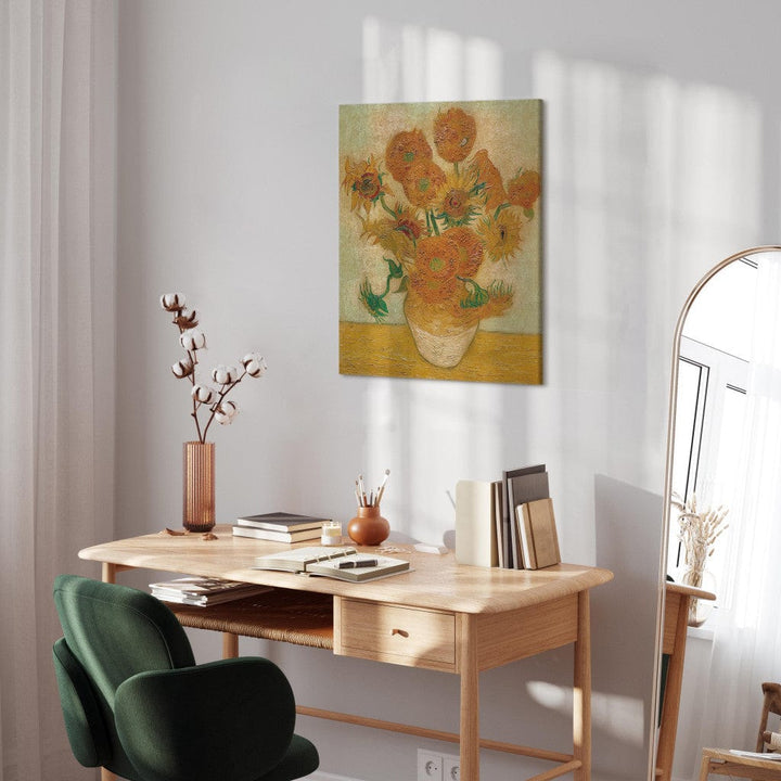 Gleznas reprodukcija /Vinsents van Gogs/ - Saulespuķes III G ART