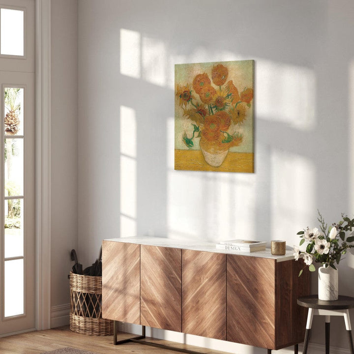 Gleznas reprodukcija /Vinsents van Gogs/ - Saulespuķes III G ART