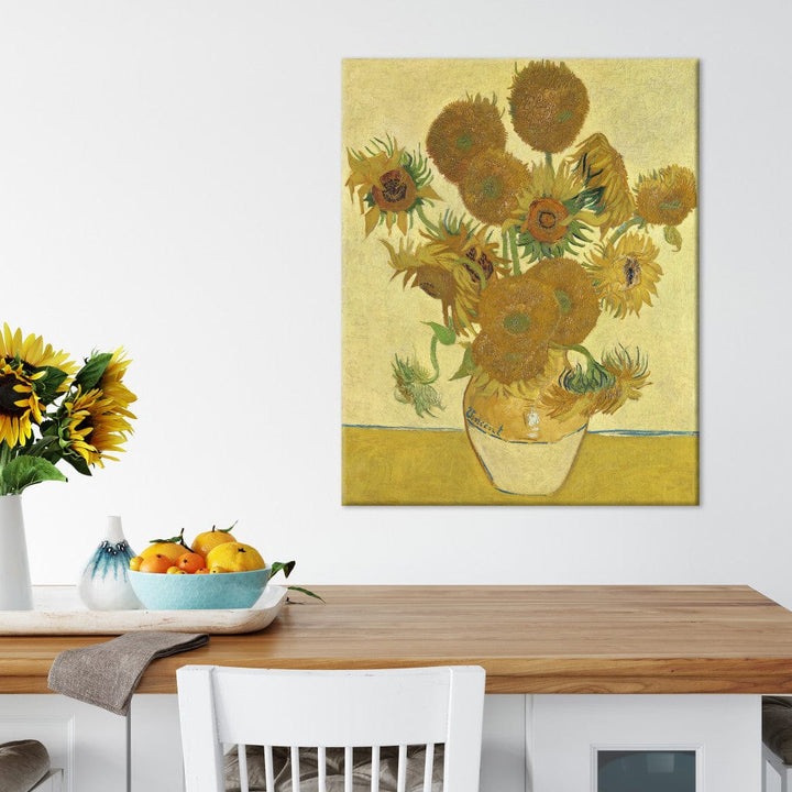Gleznas reprodukcija /Vinsents van Gogs/ - Saulespuķes IV G ART