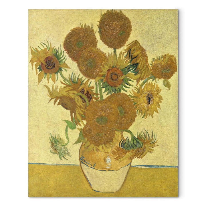 Gleznas reprodukcija /Vinsents van Gogs/ - Saulespuķes IV G ART
