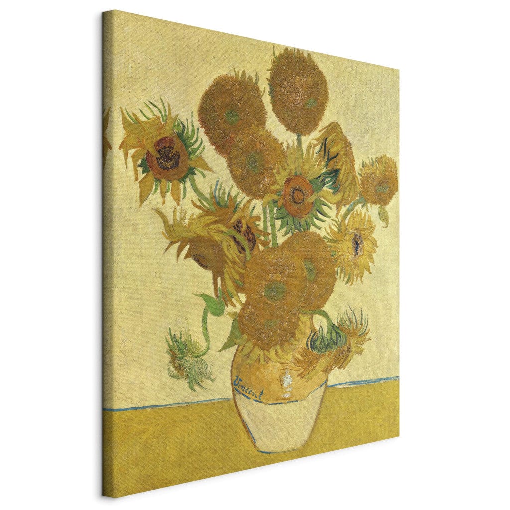 Gleznas reprodukcija /Vinsents van Gogs/ - Saulespuķes IV G ART