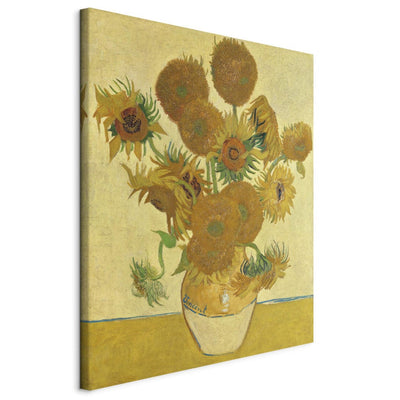 Gleznas reprodukcija (Vinsents van Gogs) - Saulespuķes IV G ART