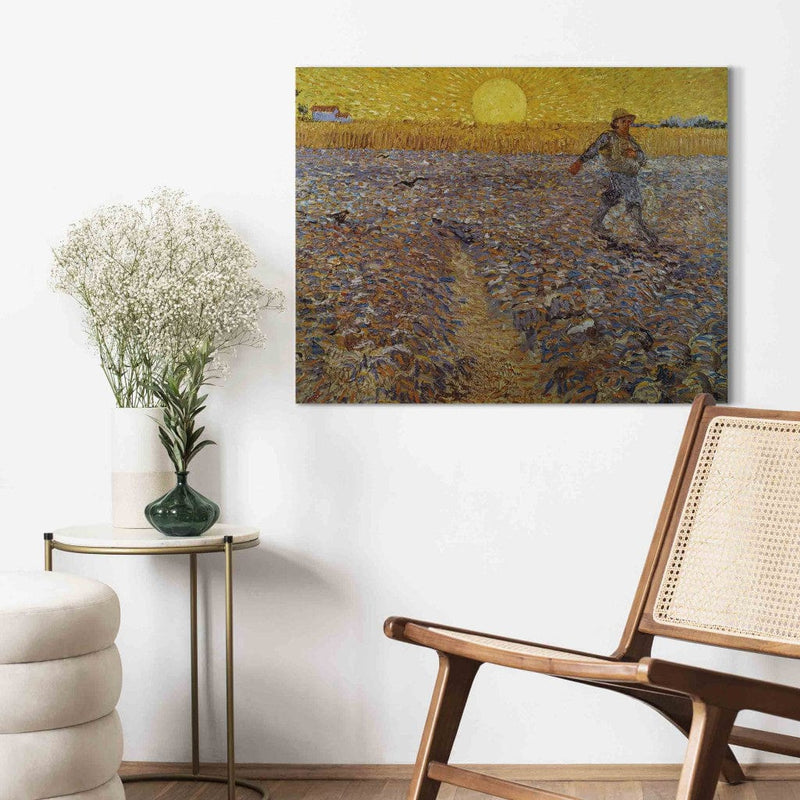 Reproduction of painting (Vincent van Gogh) - Sower G Art