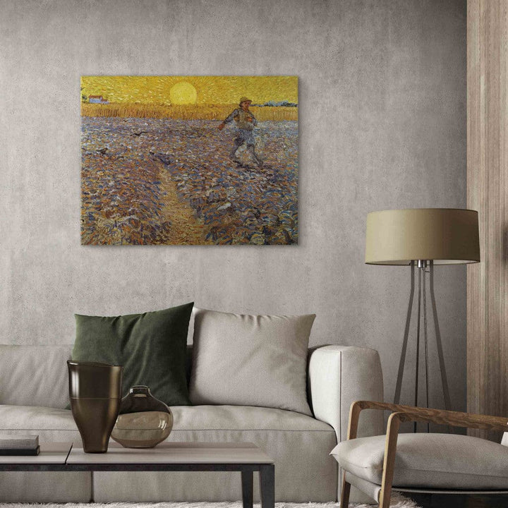 Gleznas reprodukcija /Vinsents van Gogs/ - Sējējs G ART