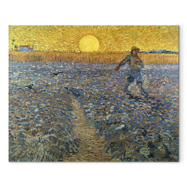 Gleznas reprodukcija /Vinsents van Gogs/ - Sējējs saulrieta laikā G ART
