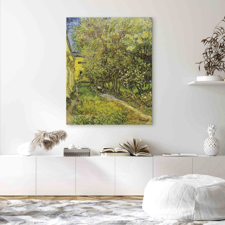 Gleznas reprodukcija /Vinsents van Gogs/ - Sen Pāvila slimnīcas dārzs G ART