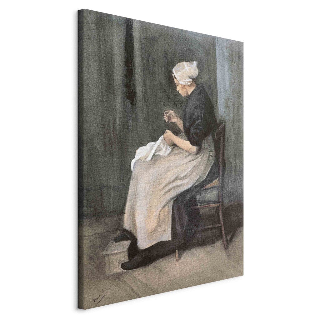 Gleznas reprodukcija /Vinsents van Gogs/ - Ševingenas šuvēja G ART