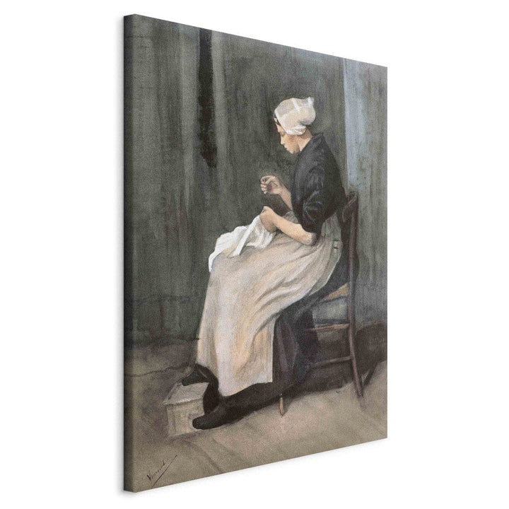 Gleznas reprodukcija /Vinsents van Gogs/ - Ševingenas šuvēja G ART