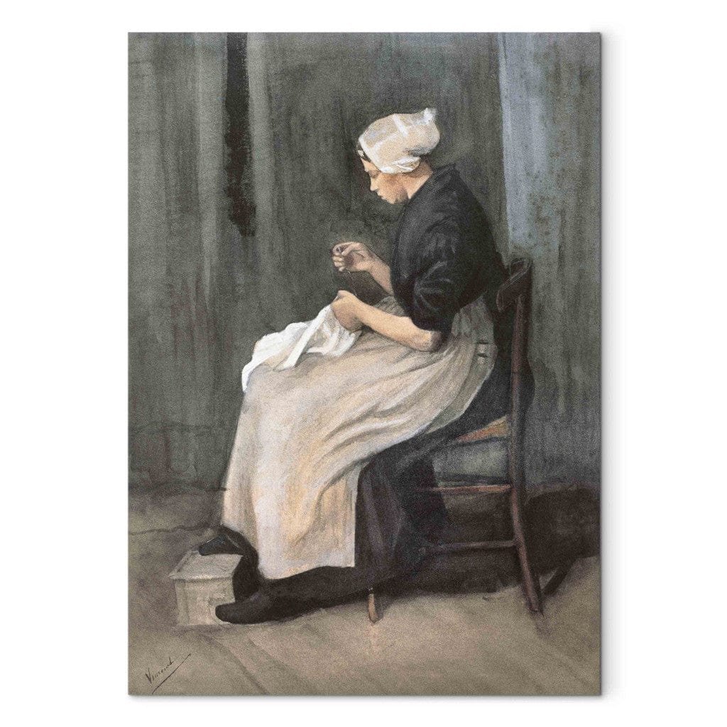 Gleznas reprodukcija /Vinsents van Gogs/ - Ševingenas šuvēja G ART