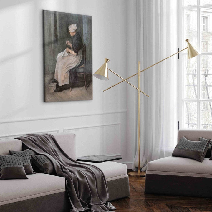 Gleznas reprodukcija /Vinsents van Gogs/ - Ševingenas šuvēja G ART