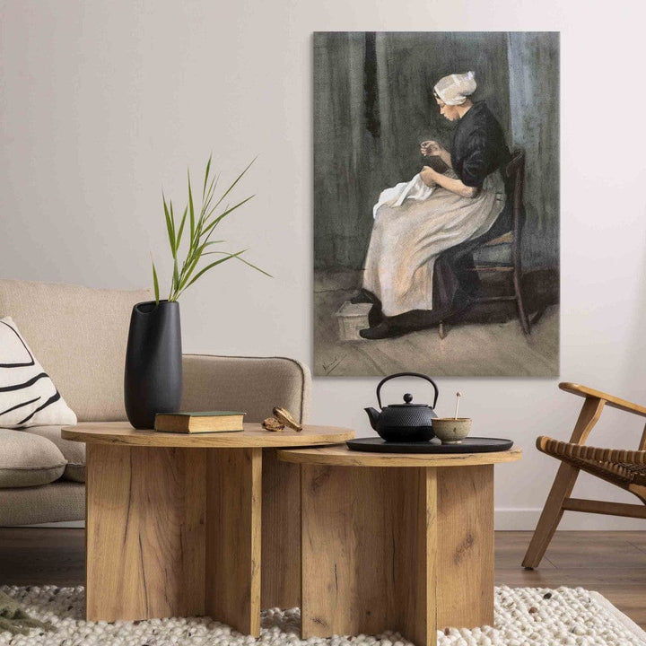 Gleznas reprodukcija /Vinsents van Gogs/ - Ševingenas šuvēja G ART