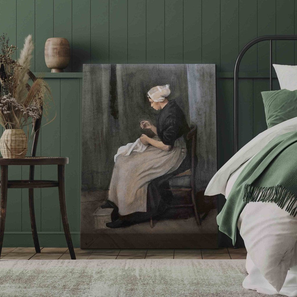 Gleznas reprodukcija /Vinsents van Gogs/ - Ševingenas šuvēja G ART