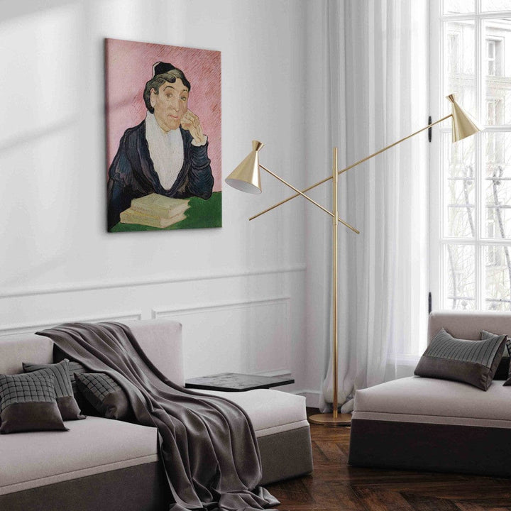 Gleznas reprodukcija /Vinsents van Gogs/ - Sieviete no Arlas G ART