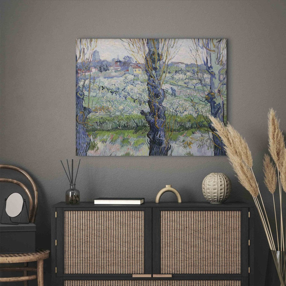 Gleznas reprodukcija /Vinsents van Gogs/ - Skats uz Arlu G ART