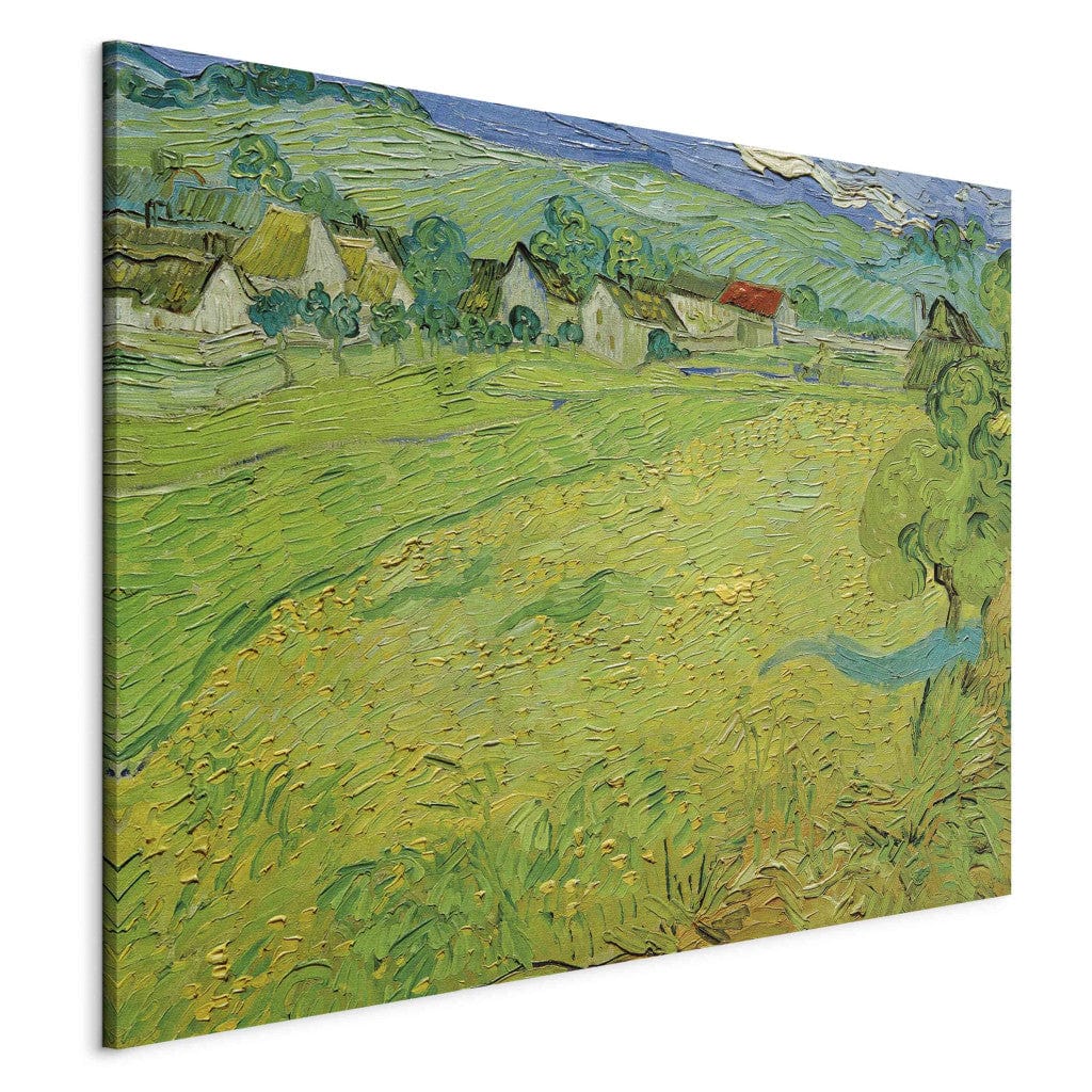 Gleznas reprodukcija /Vinsents van Gogs/ - Skats uz Les Vessenots pie Auvers G ART