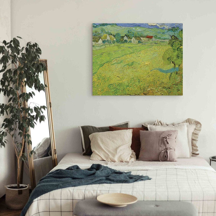 Gleznas reprodukcija /Vinsents van Gogs/ - Skats uz Les Vessenots pie Auvers G ART