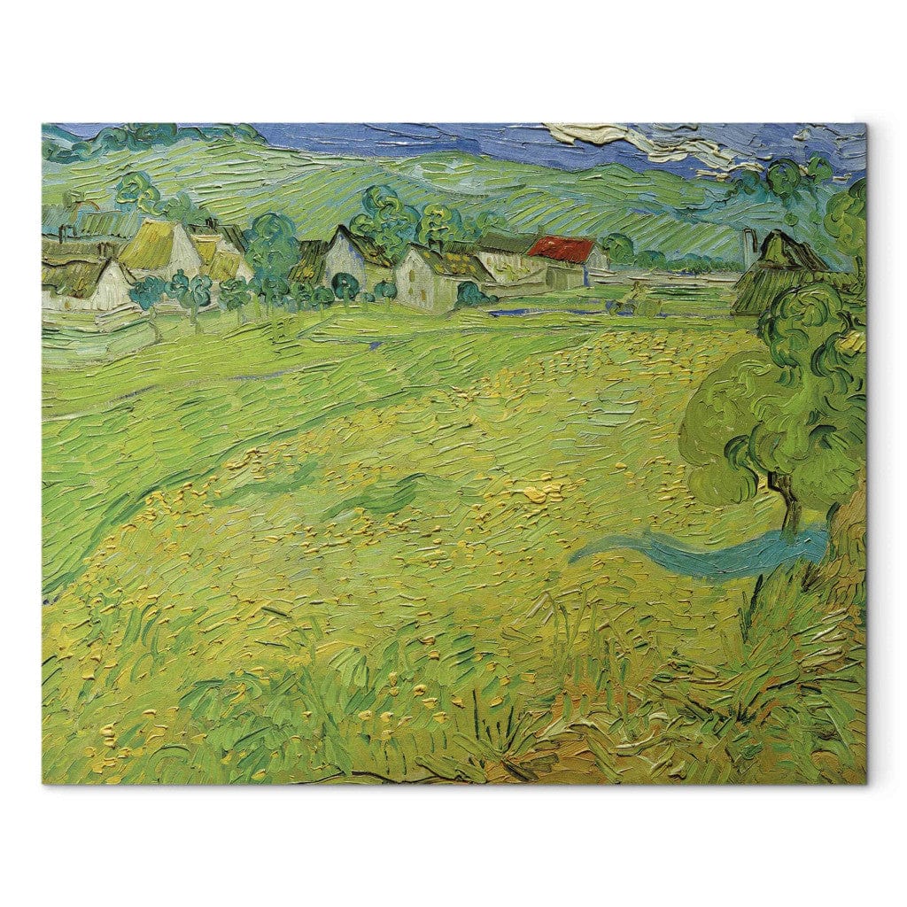Gleznas reprodukcija /Vinsents van Gogs/ - Skats uz Les Vessenots pie Auvers G ART
