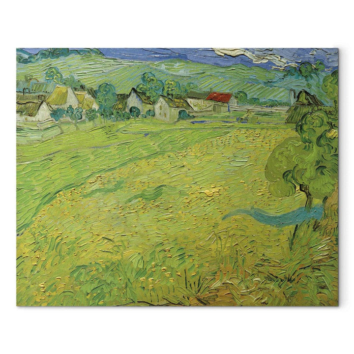 Gleznas reprodukcija /Vinsents van Gogs/ - Skats uz Les Vessenots pie Auvers G ART