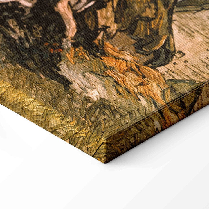 Gleznas reprodukcija /Vinsents van Gogs/ - Skujkoku mājiņas Šaponvālā /Chaponval/ G ART