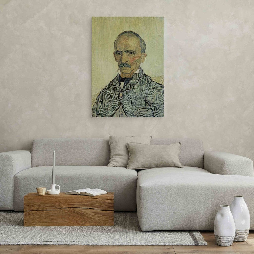 Gleznas reprodukcija /Vinsents van Gogs/ - Superintendanta Trabuka portrets G ART