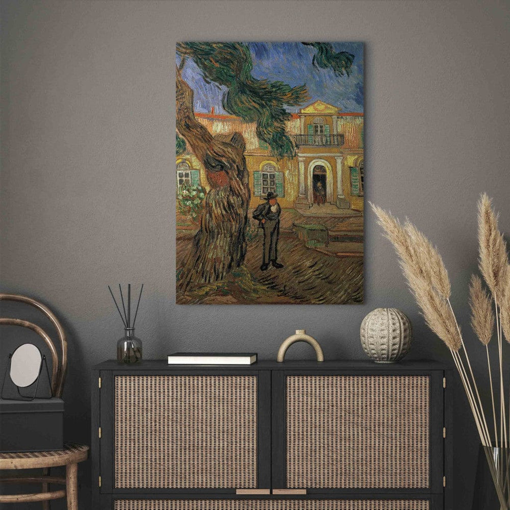 Gleznas reprodukcija /Vinsents van Gogs/ - Svētā Pāvila slimnīca, Sent Remī G ART
